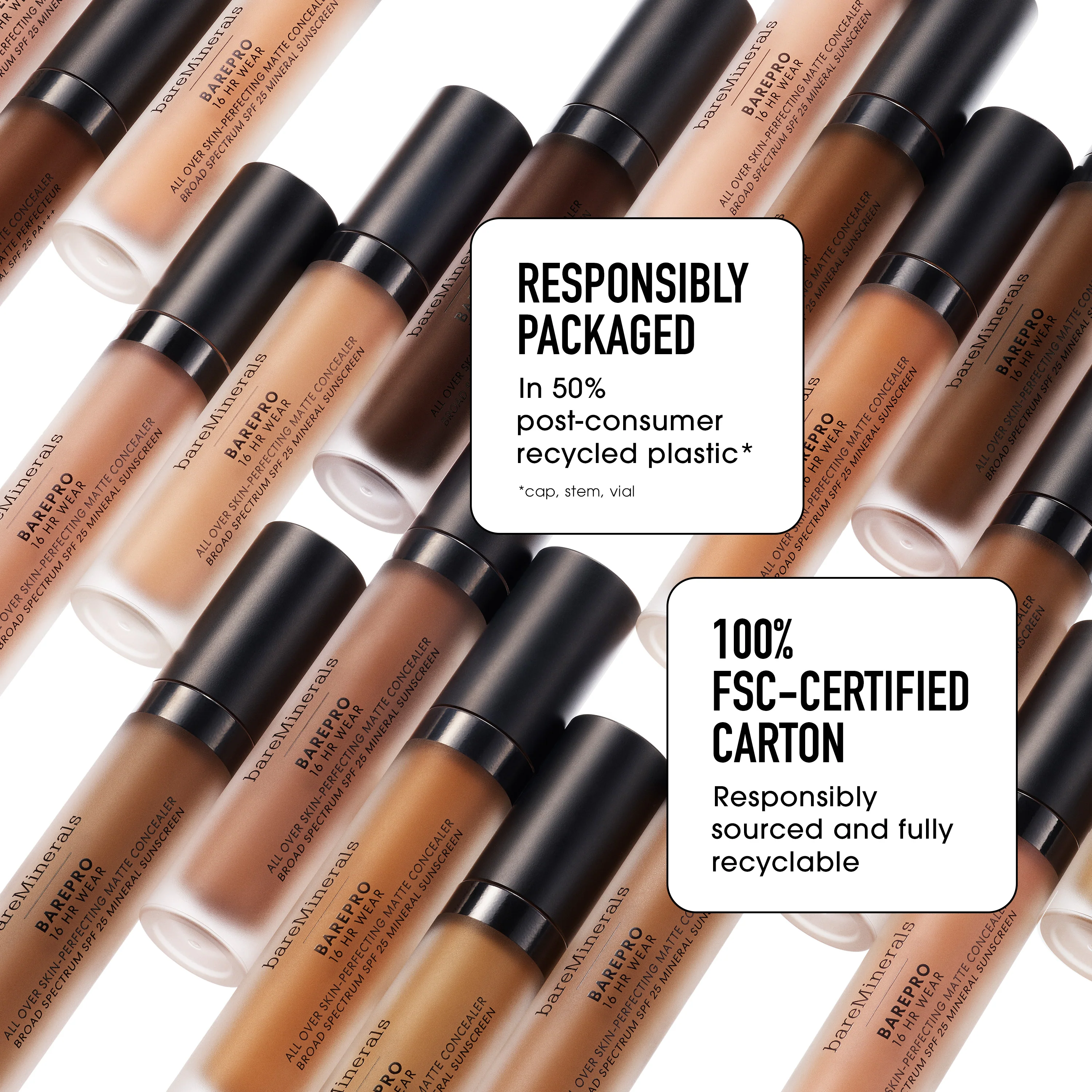 BAREPRO® 16HR All Over Skin-Perfecting Matte Concealer Mineral SPF 25 - Image 48