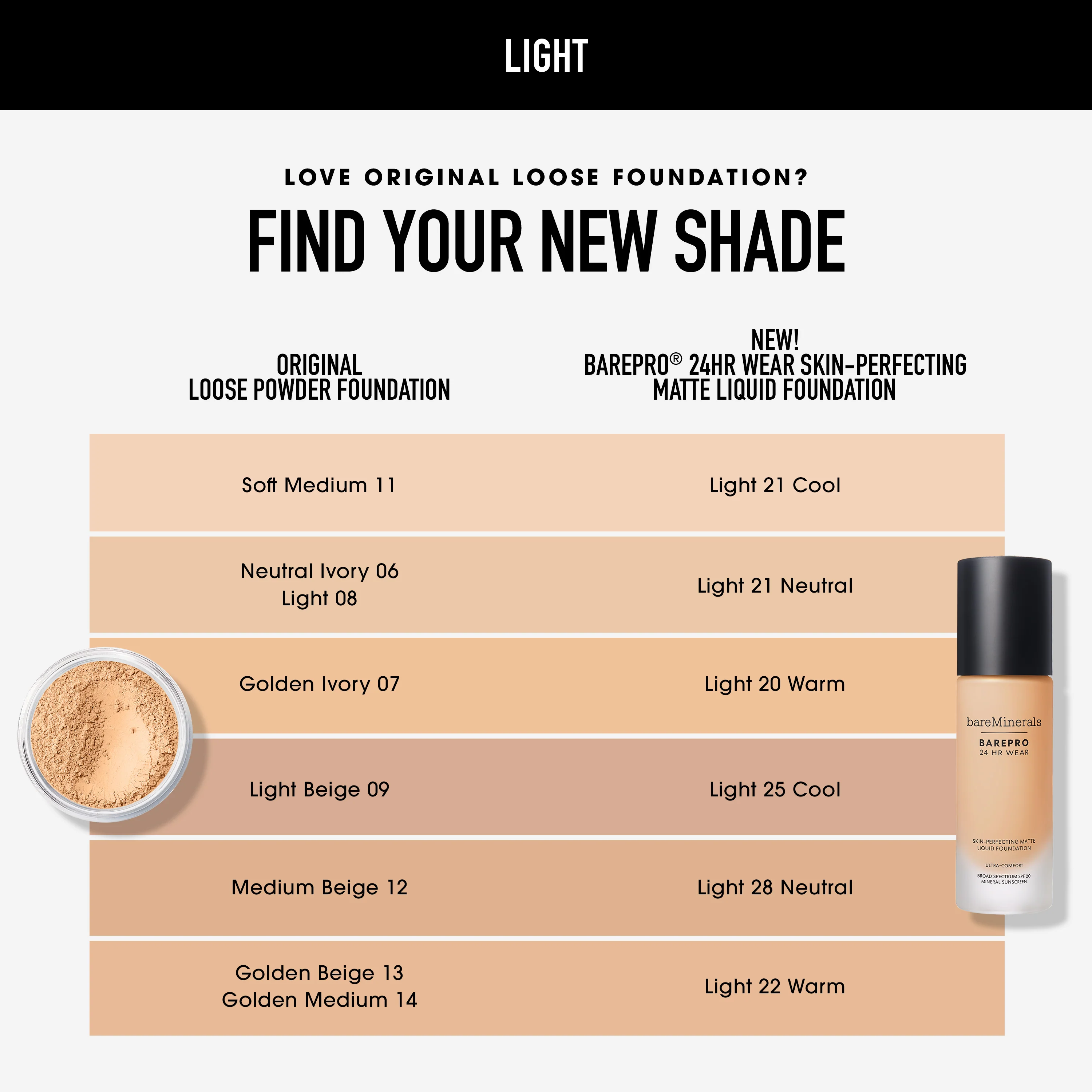 BAREPRO® 24HR Wear Skin-Perfecting Matte Liquid Foundation Mineral SPF 20 - Image 113