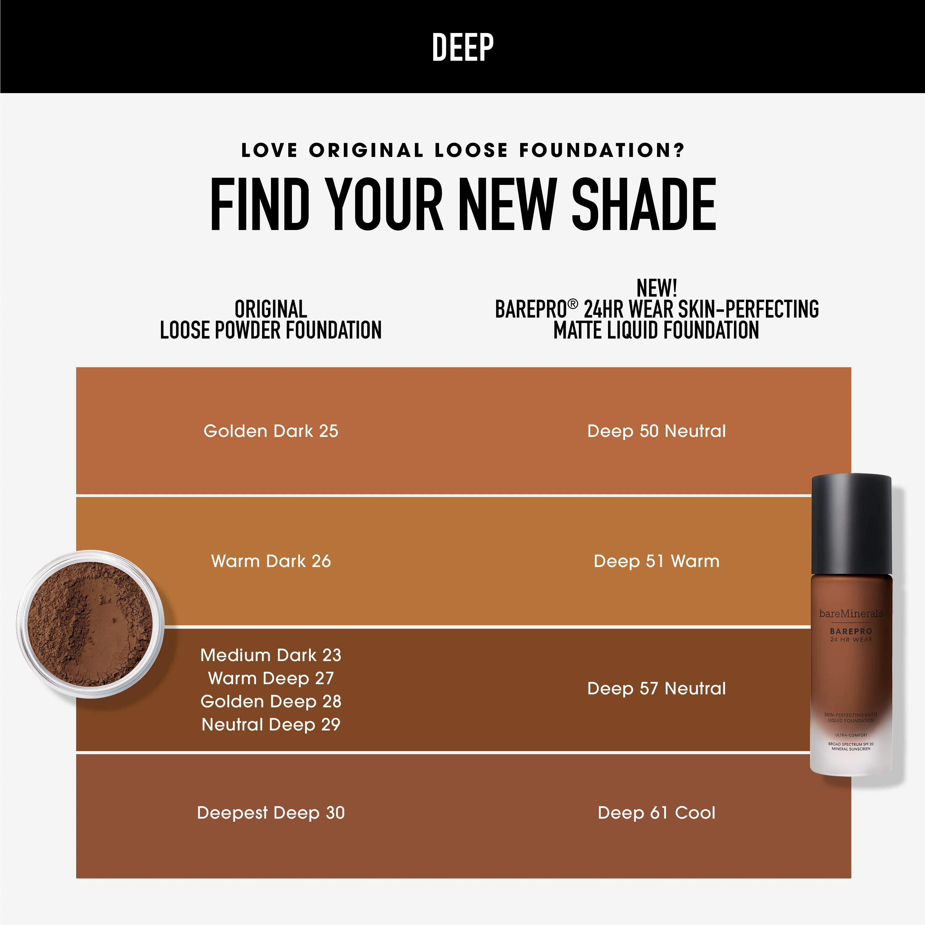 BAREPRO® 24HR Wear Skin-Perfecting Matte Liquid Foundation Mineral SPF 20 - Image 145