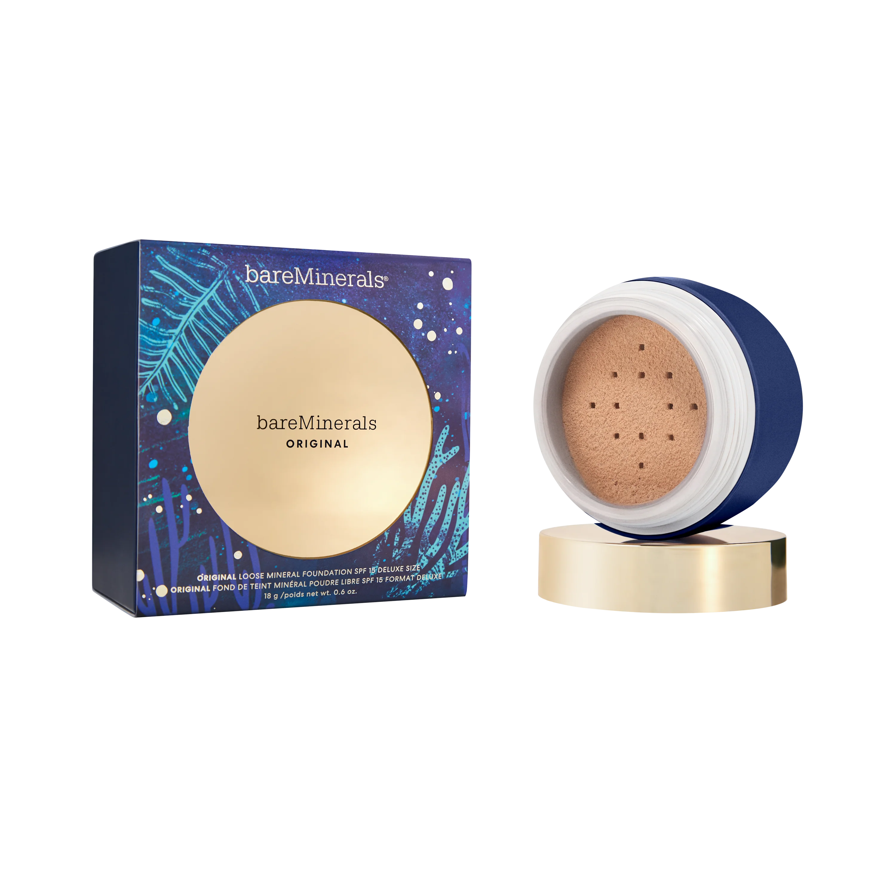 ORIGINAL Loose Mineral Foundation SPF 15 Deluxe Size - Image 4