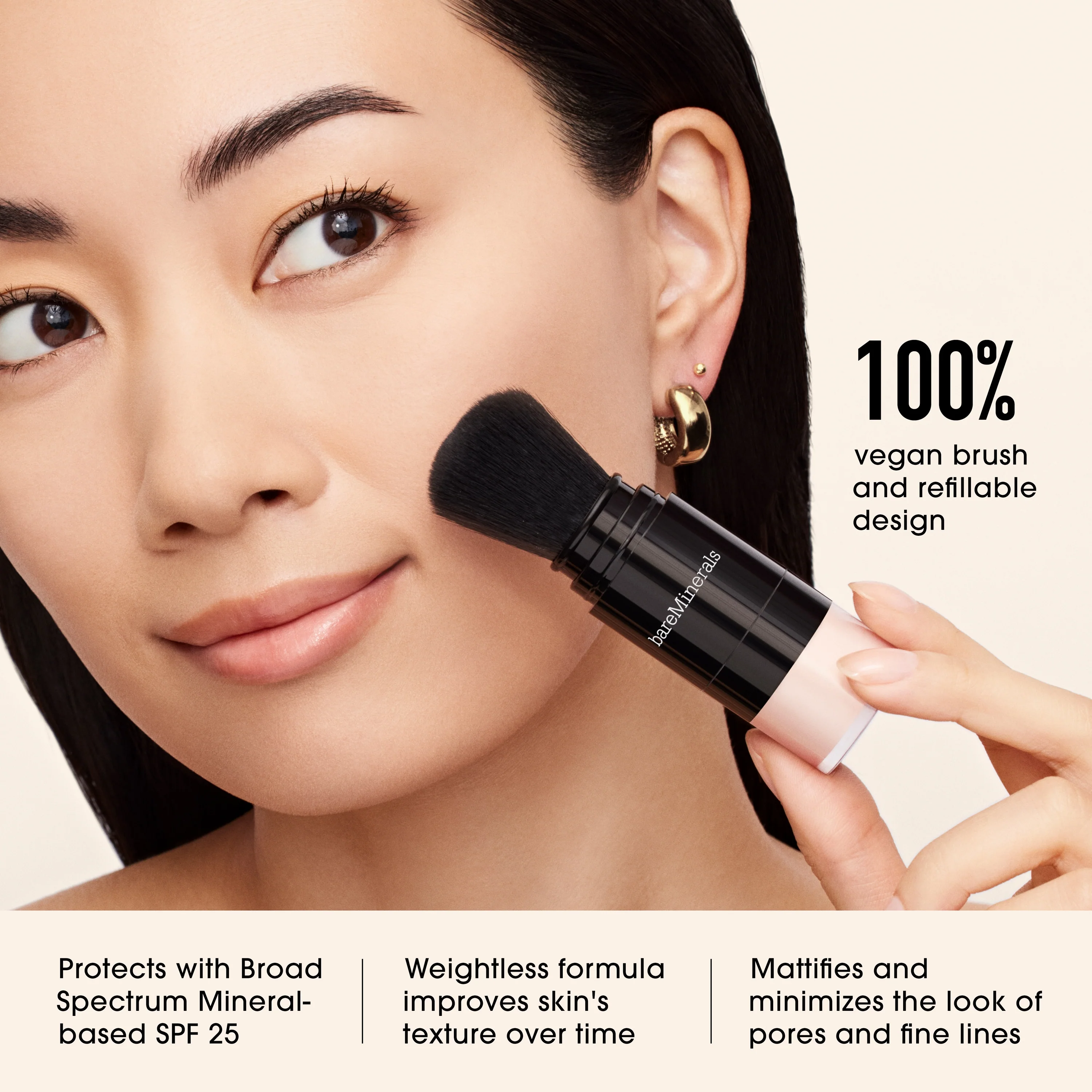 ORIGINAL Mineral Veil® Set + Protect Brush Mineral SPF 25 PA++ - Image 8