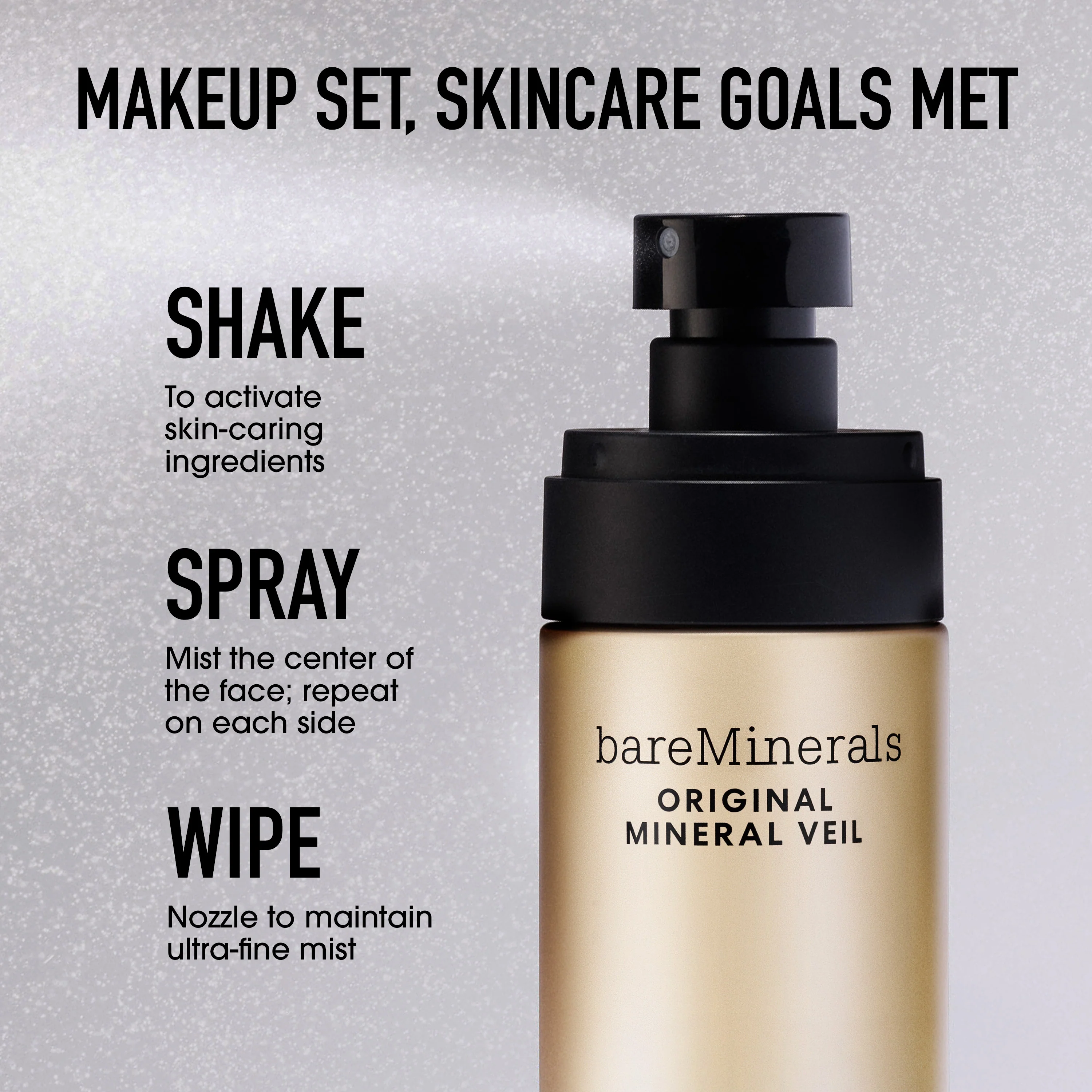 ORIGINAL Mineral Veil® 24HR Natural Matte Setting Spray - Image 5